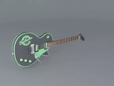 Gibson Fantasy guitar Free 3D model