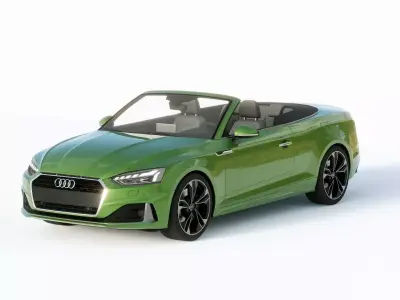 Audi A5 Cabriolet 2020 3D model
