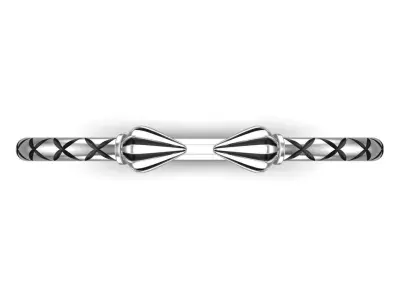 Men Gold Bracelet 3D print model