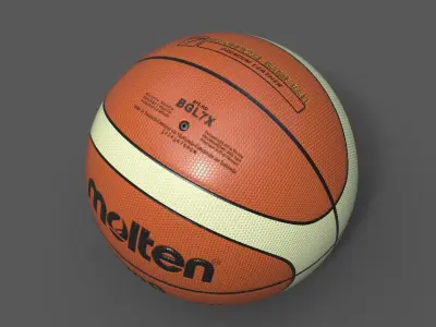 Molten Official Basketball World Cup Ball  3D model