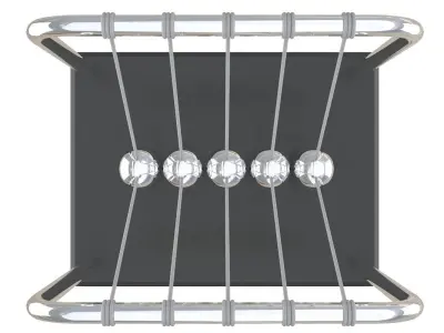 Newtons Cradle 3D model