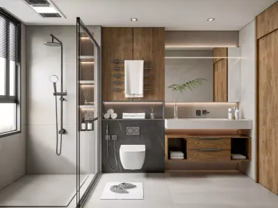 Bathroom 68 3D model