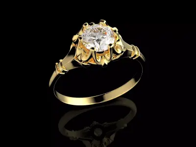 Gold N1437 3D print model