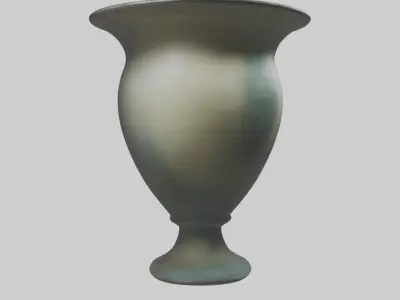 Large statement vase model Low-poly 3D model