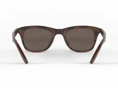 Classic Polarized Sunglasses 3D model