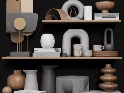 decorative set 07 3D model