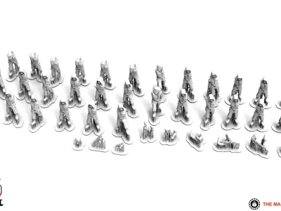 Squid Game - Guards 3D print model