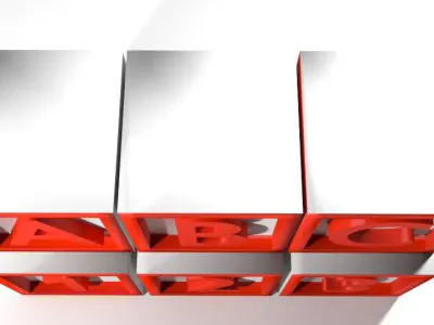 Toys - Learning Box 3D model