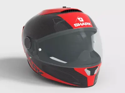 SHARK SPARTAN HELMET 3D model