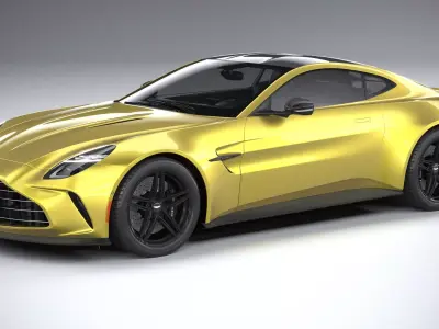 Aston Martin Vantage 2025 3D model