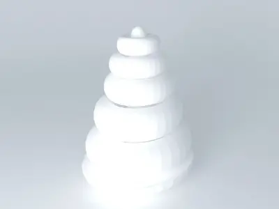 Stacking Rings Free 3D model