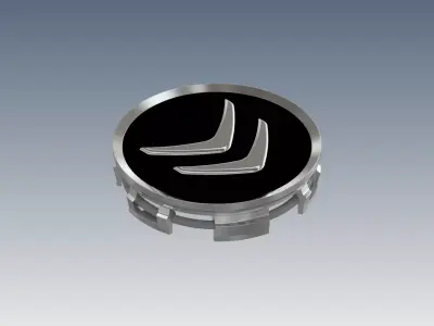 CITROEN RIM  LOGO 58mm  3D model