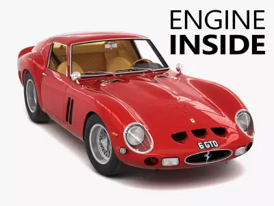 Ferrari 250 GTO - 3527GT - Complete 3D model