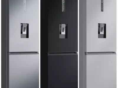 Haier Fridge freezer - HDPW5618DWPK Low-poly 3D model