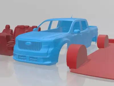 Maverick Lobo 2025 - Separate Parts for 3D Printing 3D print model