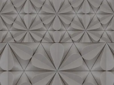 Parametric Wall Panel 3d model Low-poly 3D model