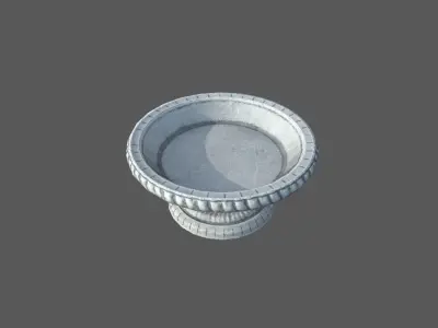 Roman Vase 2 Low-poly 3D model