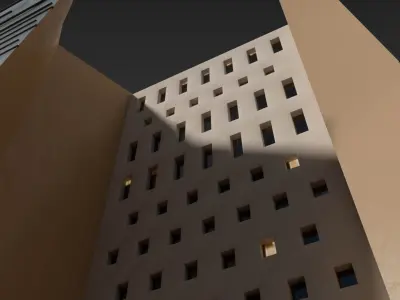 Al Hamra Tower  3D model