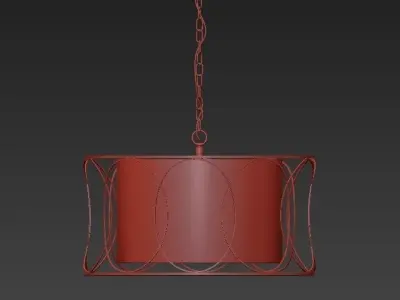 Gold Pendant 3D model