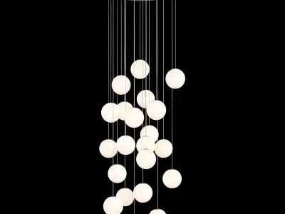 ANPERBAR Top 20L G9 52cm pendant lamp 3D model