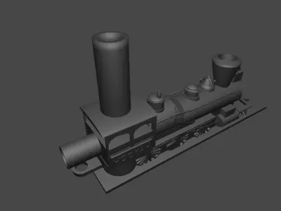 Train Hookah Mouth tips 3D print model