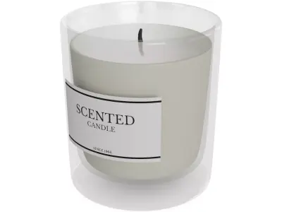 Home decorations Scented Candle 3D model