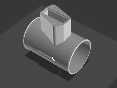 Ford MAF adapter 3D print model
