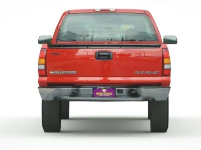 Chevrolet Silverado 2000 Low-poly 3D model