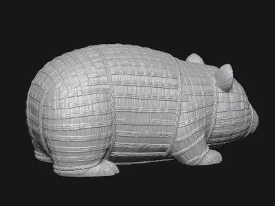 wombat 3D print model