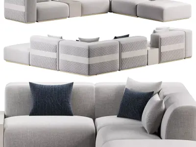 Freud Sofa by Rugiano 3D model