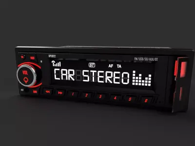 Car stereo XP5922 3D model