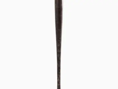 Baseball Bat 02  Low-poly 3D model