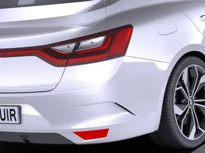 Renault Megane Sedan 2017 3D model