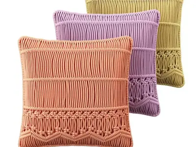 Decorative Cushions Akkoy Cotton 3D model
