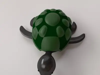 Cartoon Turtle 3D model
