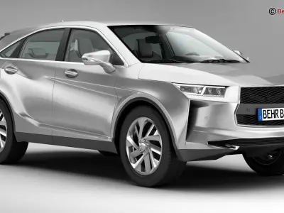 Generic SUV 2018 3D model