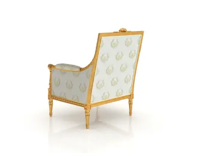 Empire armchair by Modenese 3D model