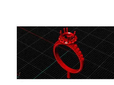 Women ring  3D print model