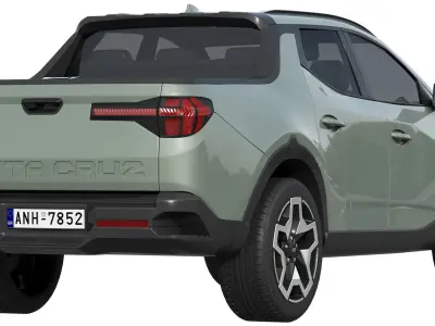 Hyundai Santa Cruz 3D model