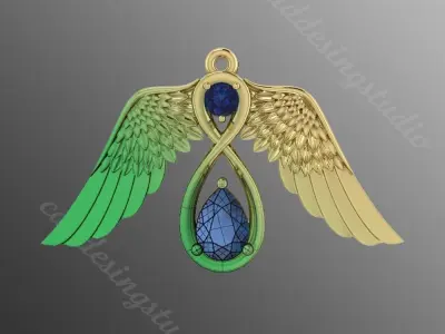 Pendant kk2 3D print model