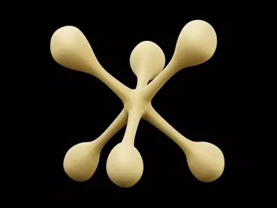Table Decoration Low-poly 3D model purchase