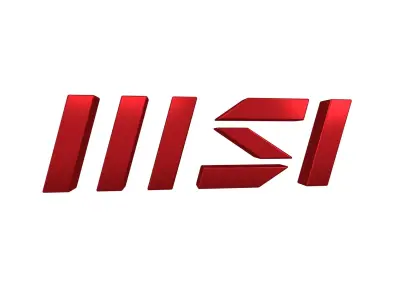 MSI Logo v2 007 Free low-poly 3D model