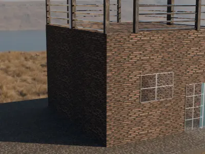 casa Basica 3D 3D model