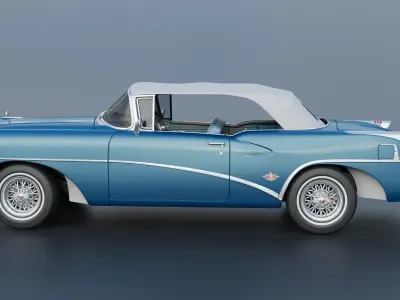 Buick Skylark 1954 3D print model