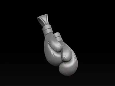 Boxing Gloves Pendant 3D print model