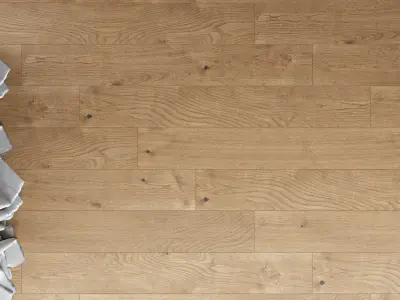 Wood floor Oak Estate NEW Sanded 3D model