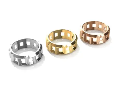 Tiffany Ring 3D print model get