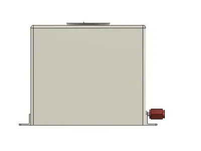 1to10 RC Scale Racing Fuel Tank 3D print model