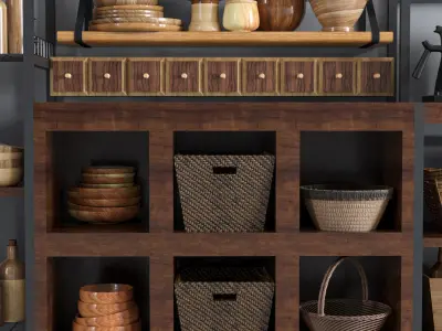 kitchen accessories015 3D model