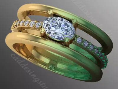 Ring od332  3D print model